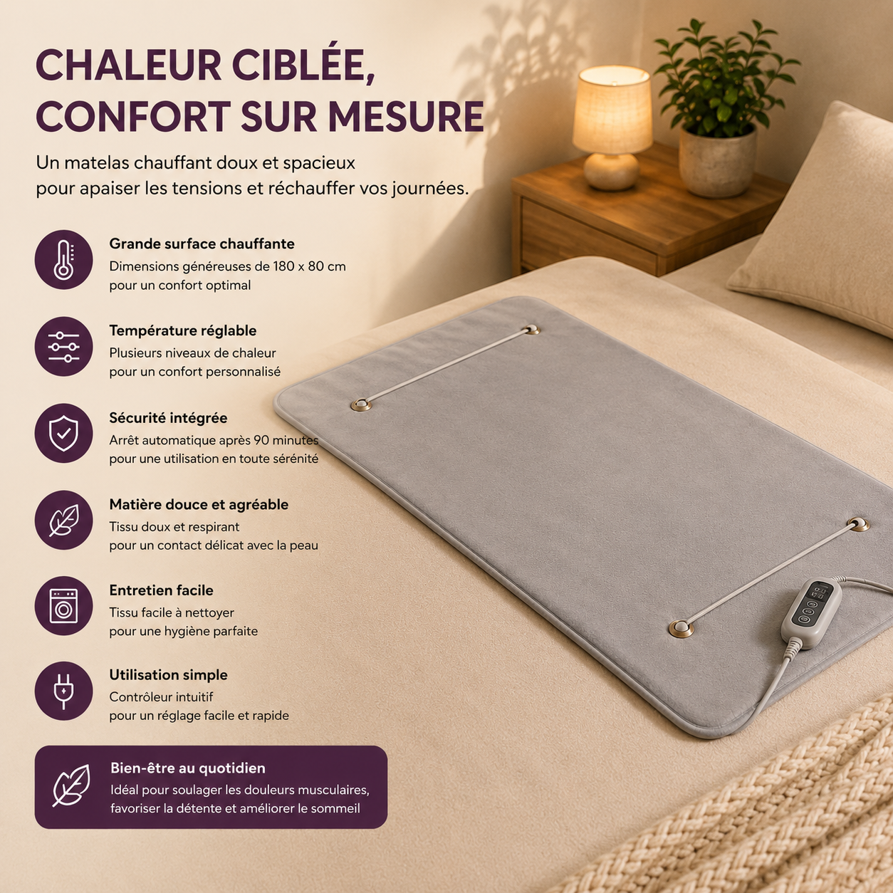 Couverture de Sauna Infrarouge Portable