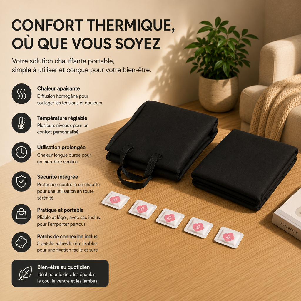 Couverture de Sauna Infrarouge Portable
