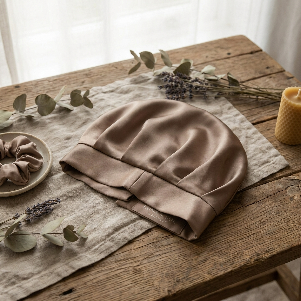 Bonnet de Nuit en Soie